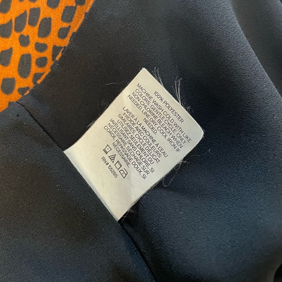 Express Reversible Animal leopard Print V-
Neck Spaghetti Strap Cami Top NWOT - Picture 11 of 11